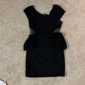 Black Midi dress
